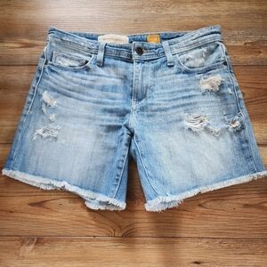 Anthropologie Pilcro & The Letterpress Jean Shorts Womens 24 Blue Denim